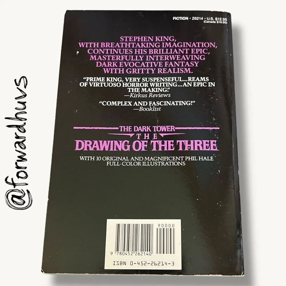Stephen King The Drawing of the Three Plume 1989